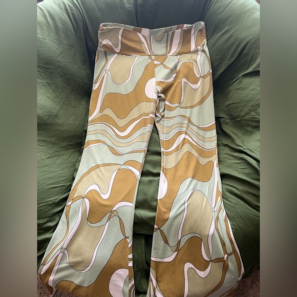 EARTHBOUND Pants - Earthbound Trading Co. Green and Tan Swirl Pants